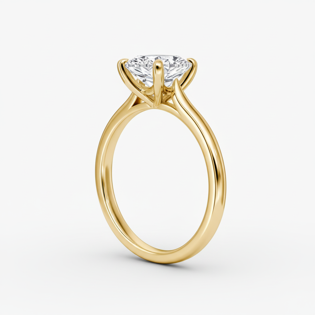 Oval - Angled View