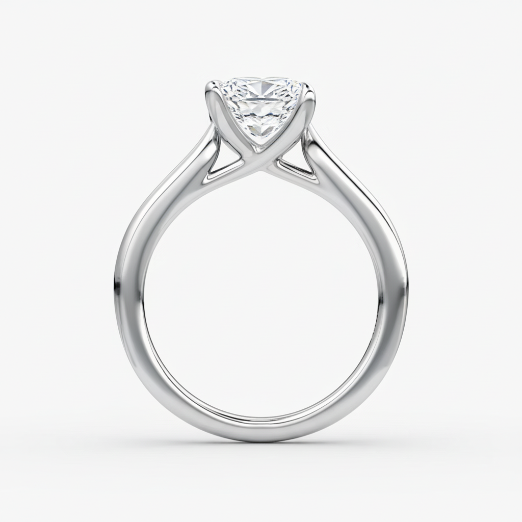 Oval Platinum - Side