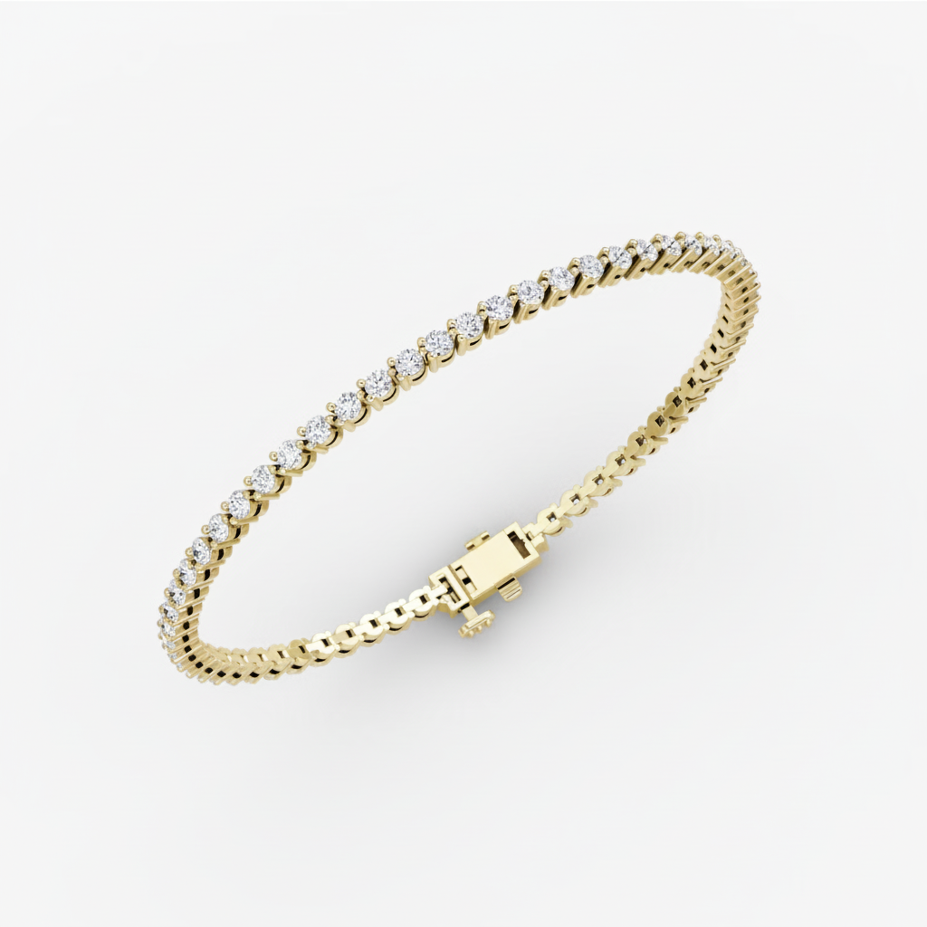 Yellow Gold Angled