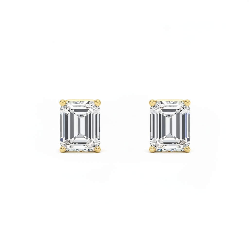 Emerald 14k Yellow Gold - Front View