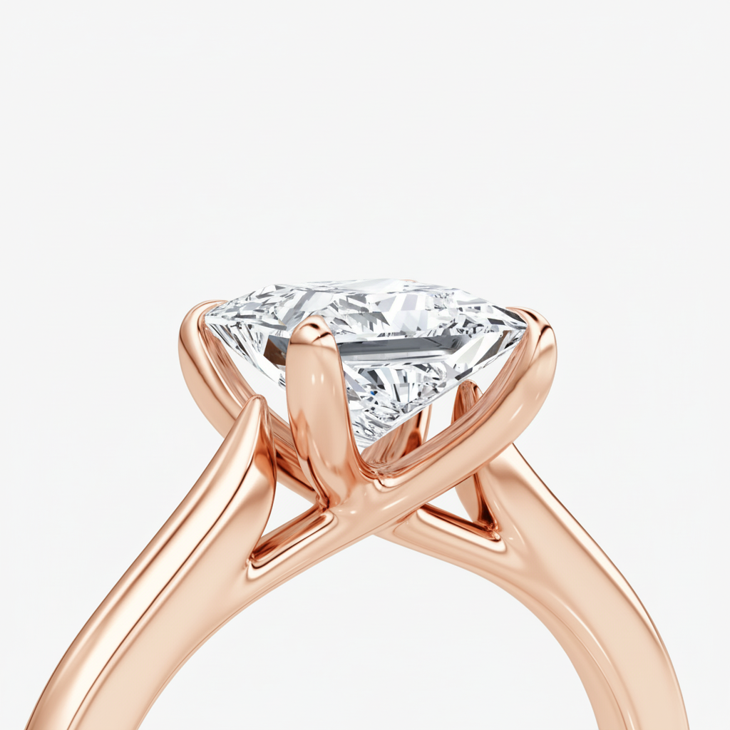 Emerald Rose Gold - Detailed