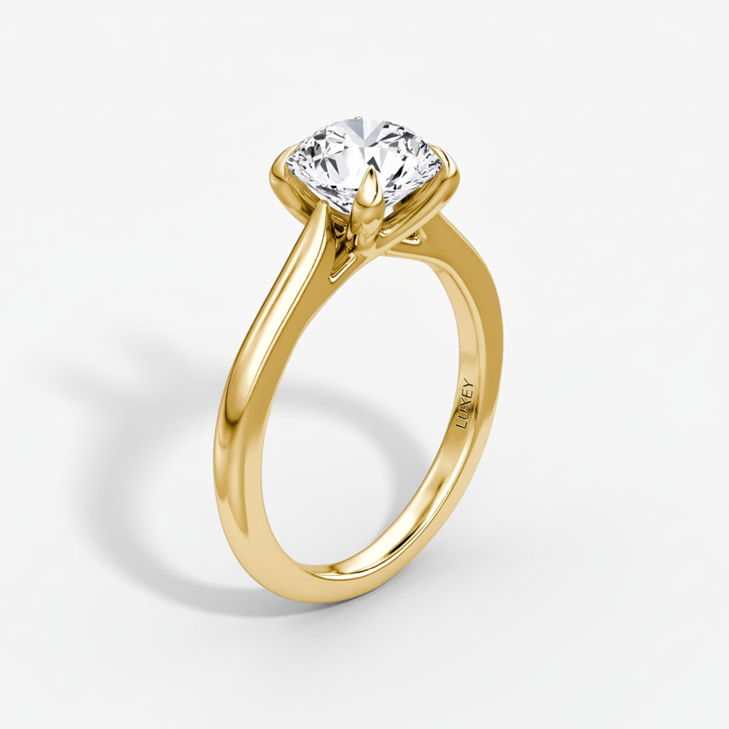 Luxey Solitaire Ring