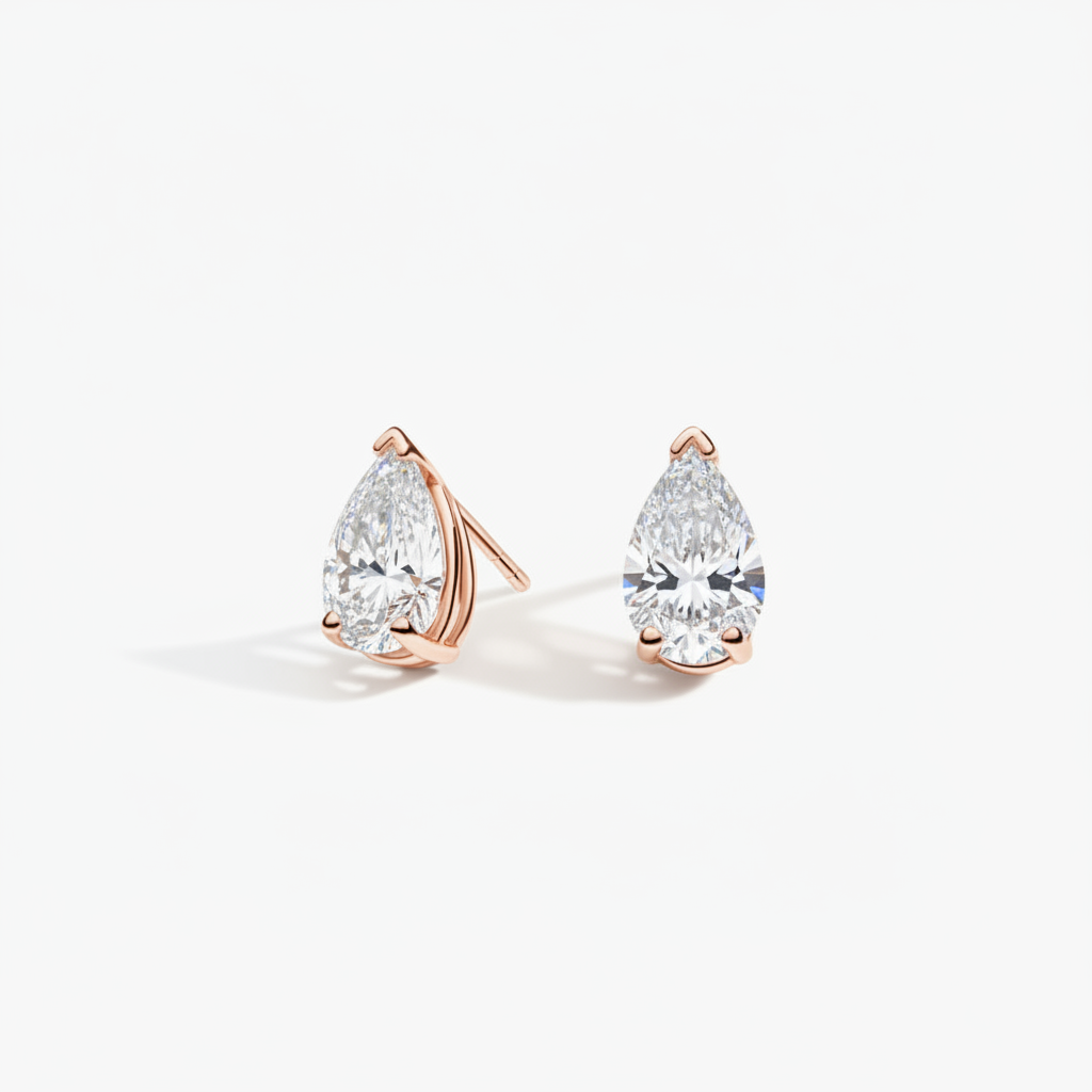 Pear Rose Gold - Fixed