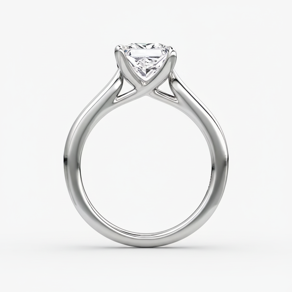 Princess Cut - Profile View